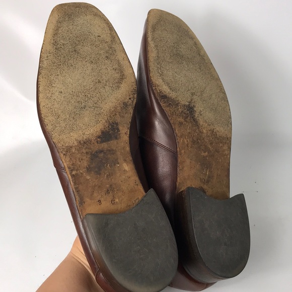 Bally men shoes size 10.5 brown leather - Picture 6 of 8